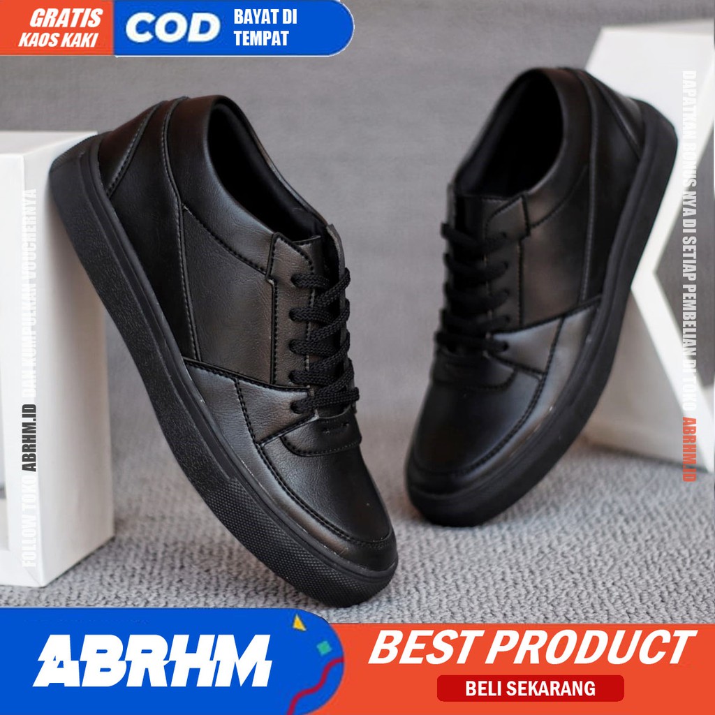 Sepatu Sneaker Pria Casual sneakers Sepatu Casual Pria Sepatu Pria Sneakers Sepatu Casual Cowo/Cowok Sepatu Kasual Semi Formal Kerja Kuliah Kondangan Gaya Santai Keren Kekinian Original Murah Terlaris