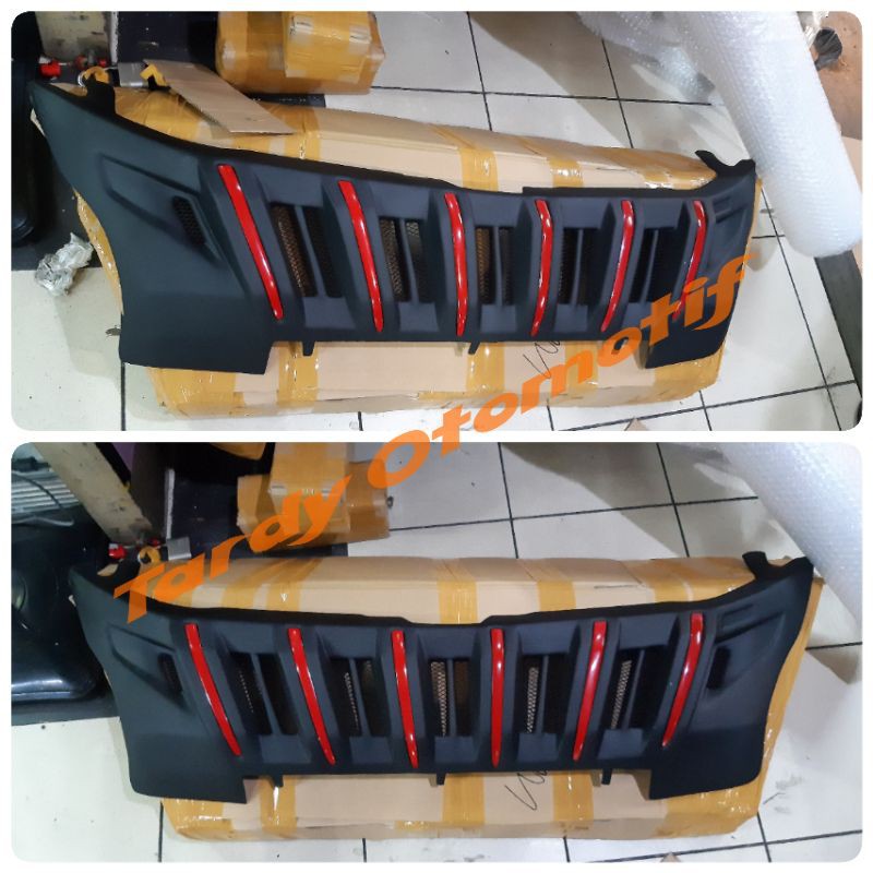 Grill Xpander Cross Apollo List Merah