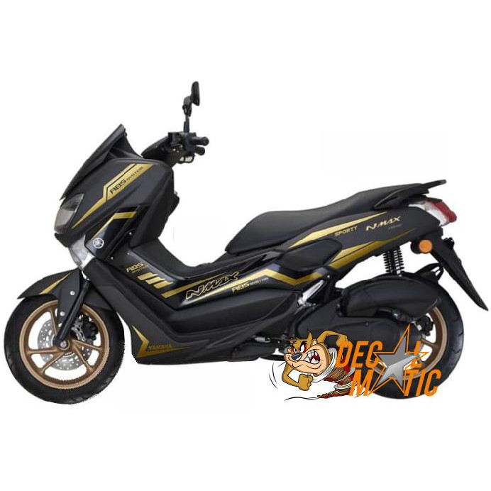 Striping Cutting stiker Nmax 2015 2016 2017 2018 2019 gold - 032