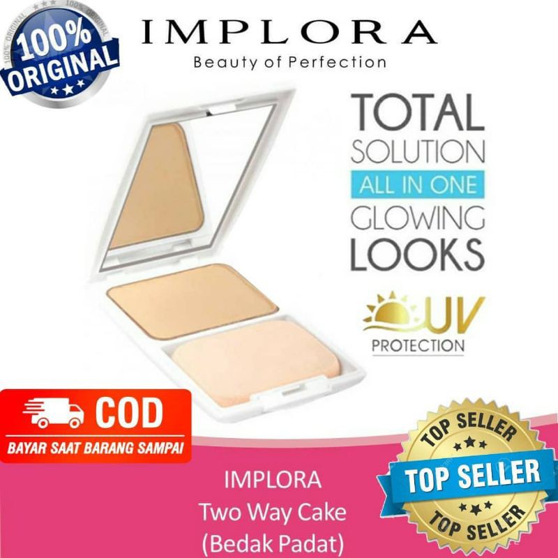 IMPLORA Lightening Two Way Cake - Bedak Padat-1