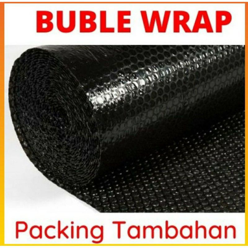 

Packing tambahan buble wrap