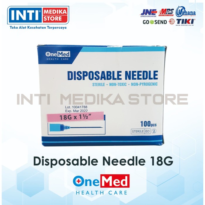 Jual Onemed Needle / Jarum Onemed 18G #98