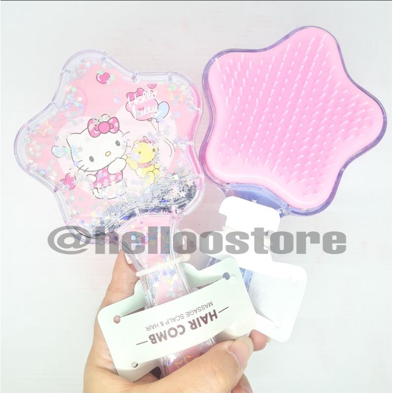 Sisir Anak Perempuan/Sisir Anti Kusut/ Detangling Hair Brush Massage Scalp &amp; Hair Comb