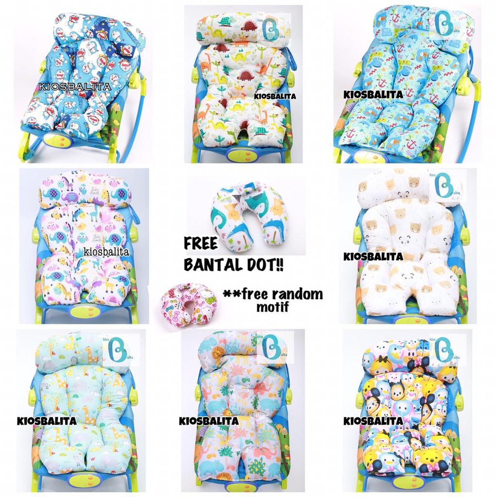 FREE BANTAL DOT!! ALAS STROLLER PREMIUM UNIVERSAL BISA SEMUA TYPE STROLLER / ALAS CAR SEAT BOUNCER