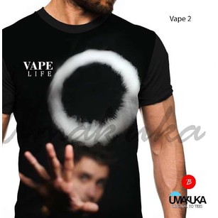Kaos 3D Full Print Umakuka Vape Smoke Ring