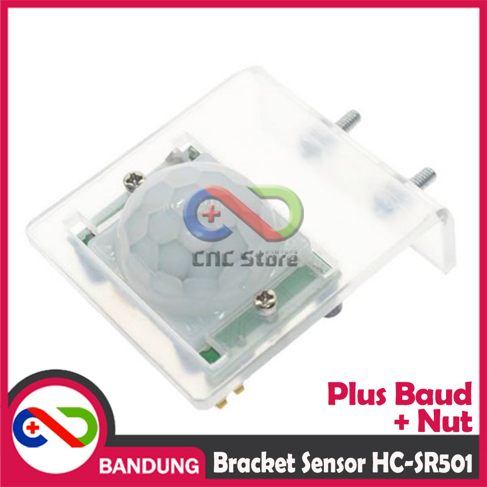 BRACKET HC-SR501 SENSOR MODULE DUDUKAN PIR GERAK