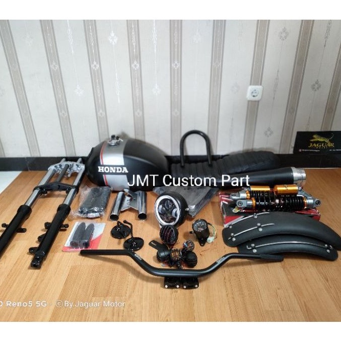 Body Custom Japstyle Injeksi Verza Megapro Mono CB 150 Verza Basik Dobel Shock