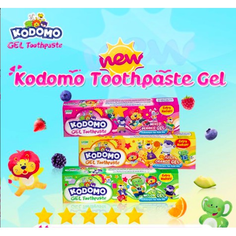 Kodomo Gel Pasta Gigi Anak Odol 45gr