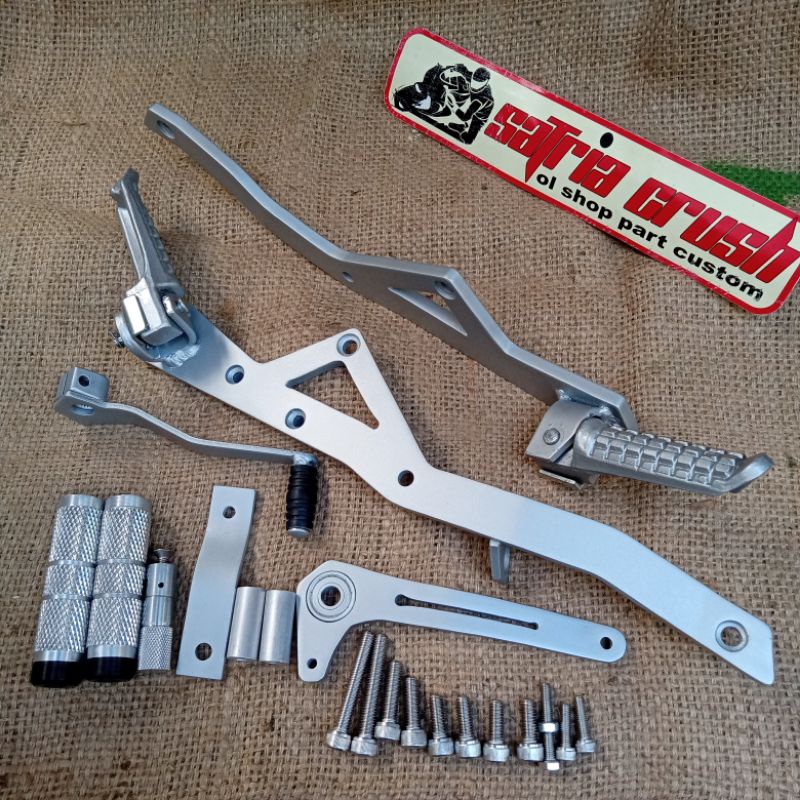 step underbone satria Fu ub satria fu plat besi plus-plus komplit