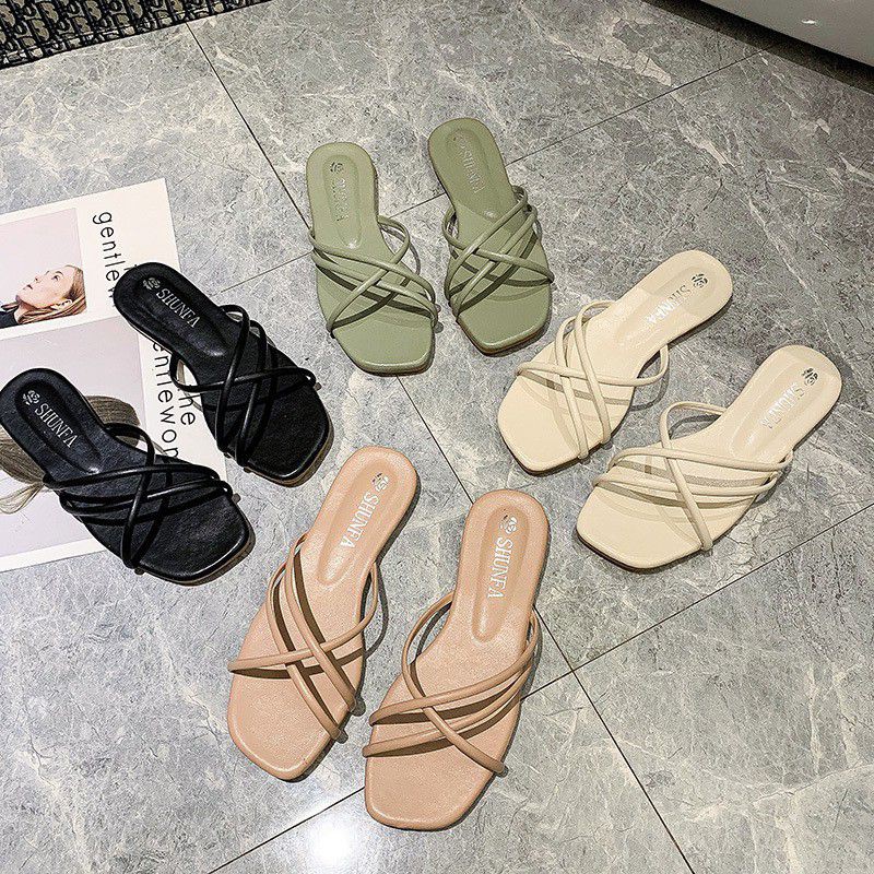 Sale BW03 Teplek Silang Slip Sandal