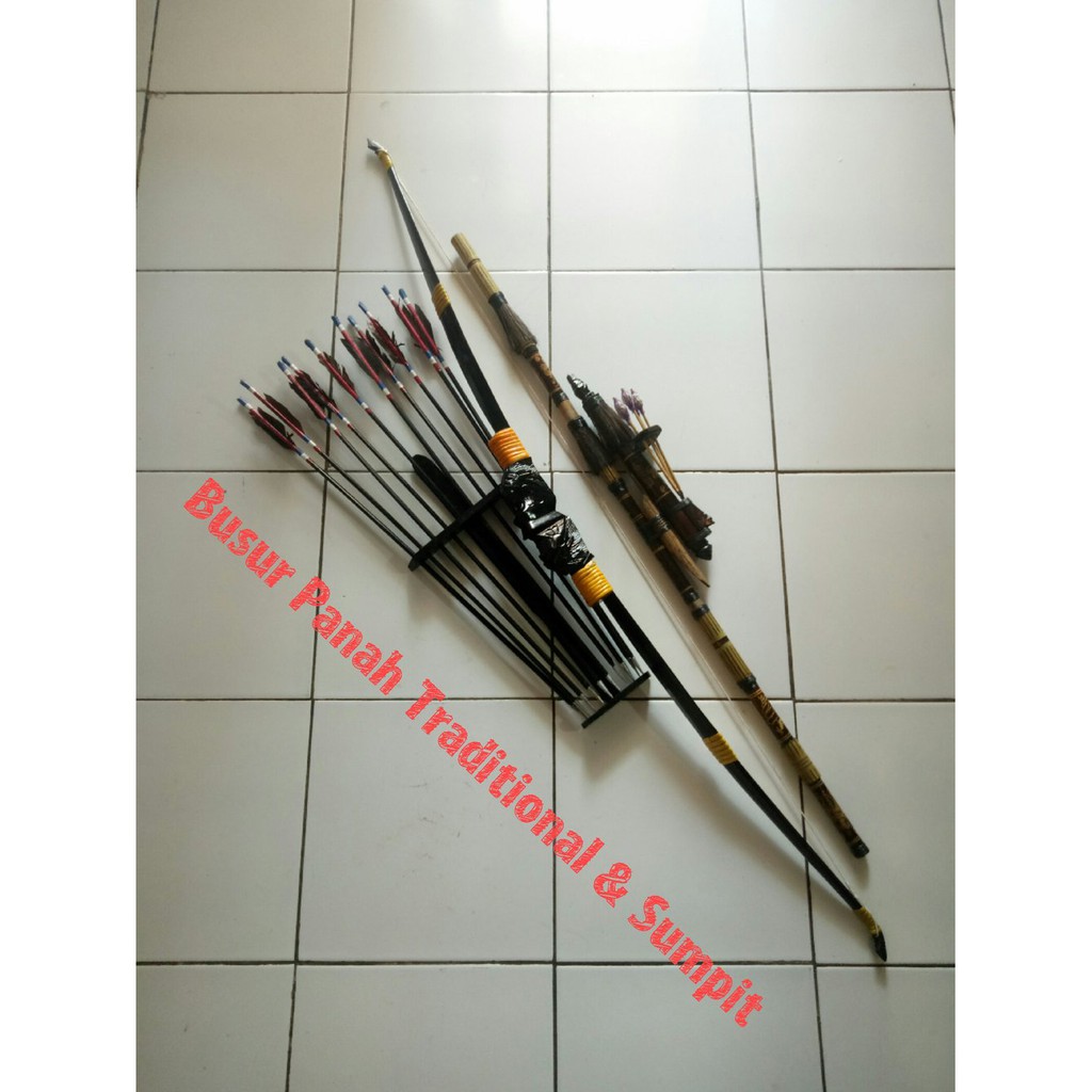 Busur Panah & Sumpit Tradisional