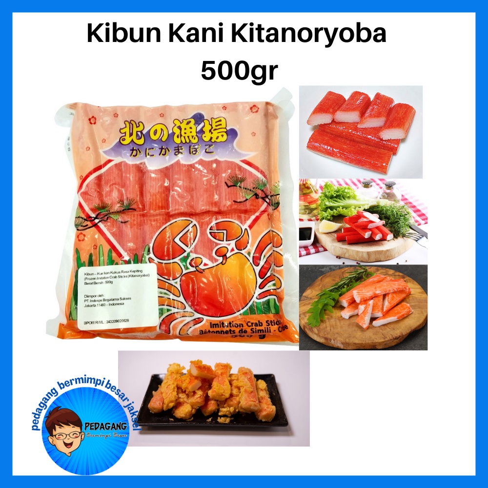 

Kibun Kani Kitanoryoba 500gr | Crab Stick