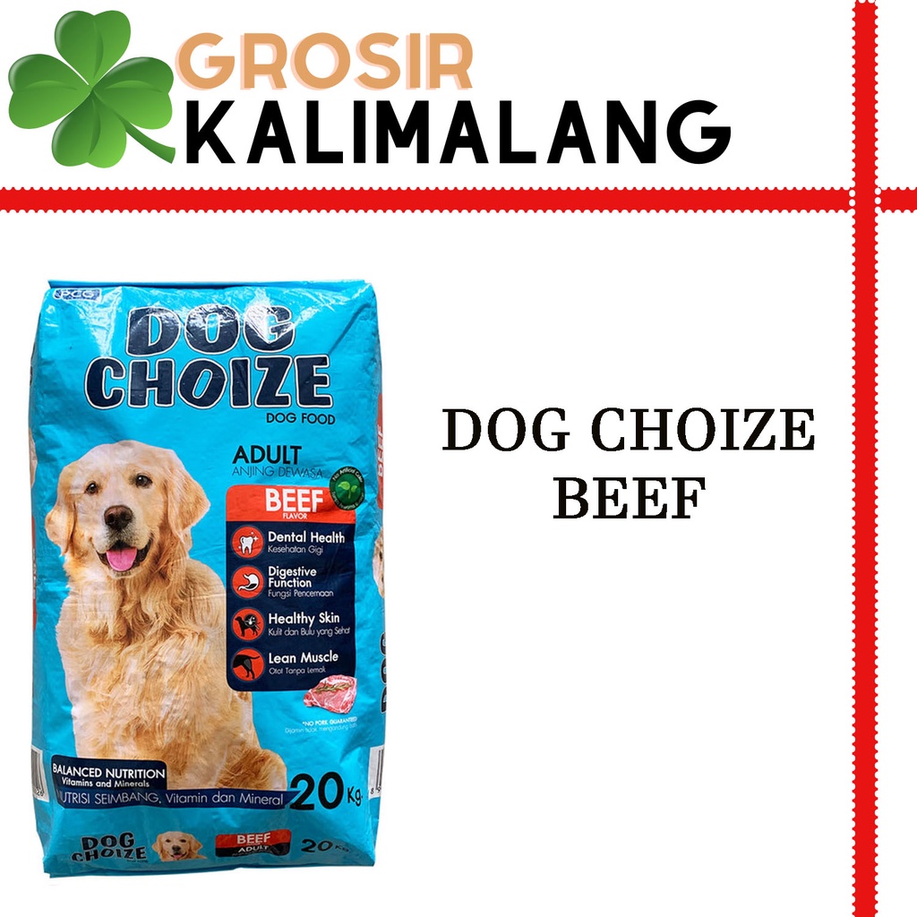 Dog Choize Beef 20k (Grab/Gosend)