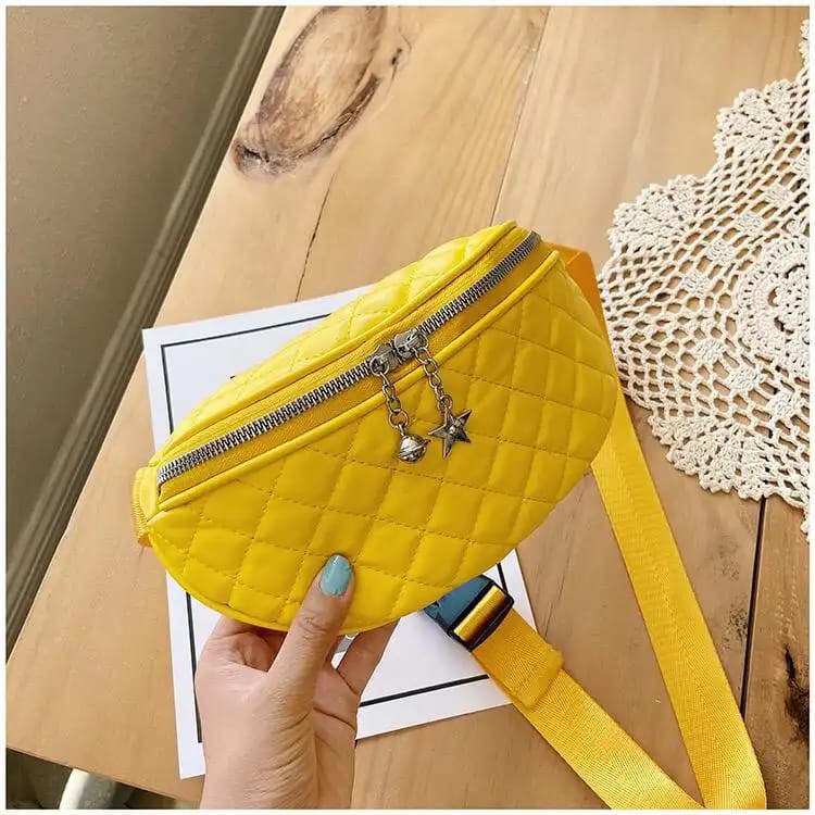 EL 5177 RISCE TAS WAISTBAG IMPORT WANITA CEWEK PEREMPUAN JAKARTA BATAM HIASAN BINTANG