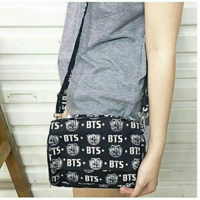 Tas Selempang BTS READY STOCK - TAS KPOP - tas bts