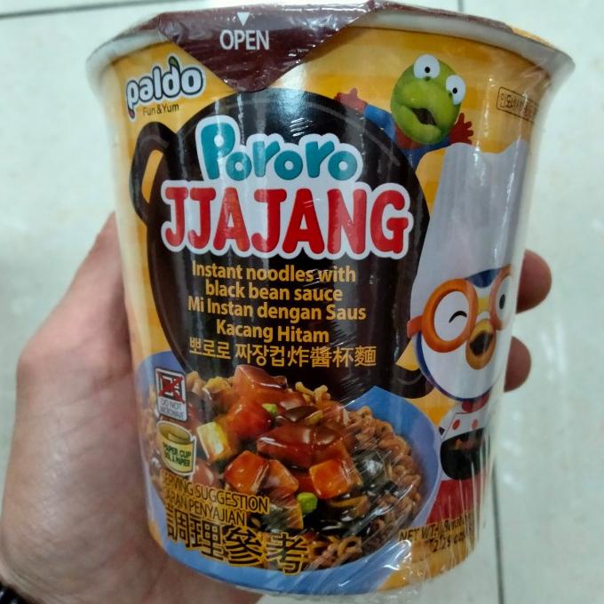

:::::::] Paldo Pororo Jjajang Cup Noodle 65gr/Mie Cup Instan Impor Korea