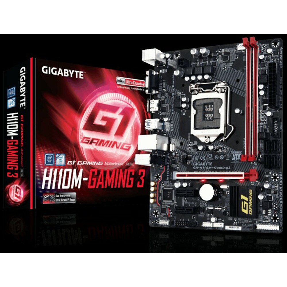 Gigabyte GA-H110M Gaming 3 Socket 1151 Motherboard Terbaik