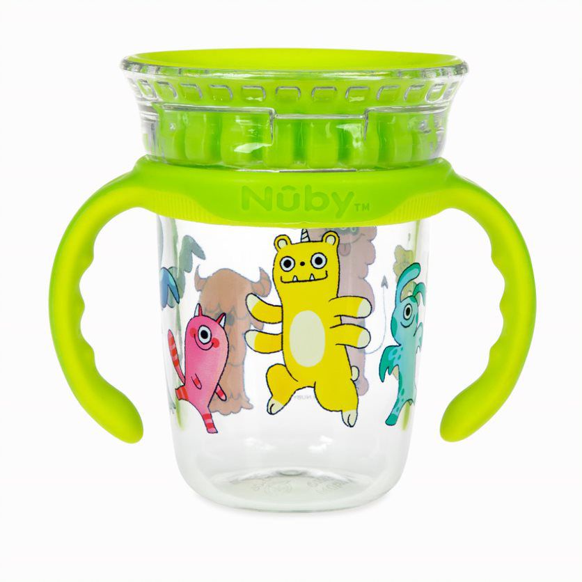 Nuby Tritan Smart Cup 240ML - Botol Minum Anak 12m+