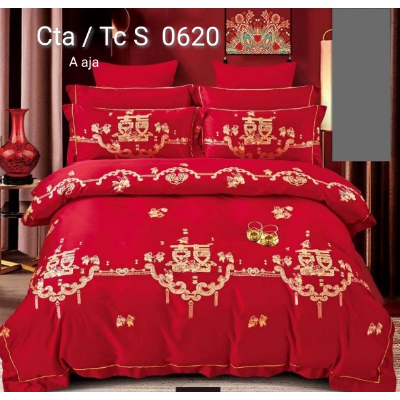 BEDCOVER SET BAHAN TENCEL SUTRA