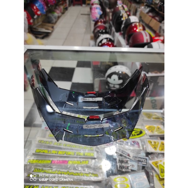 SPOILER FULLFACE  ZEUS 813 SMOKE