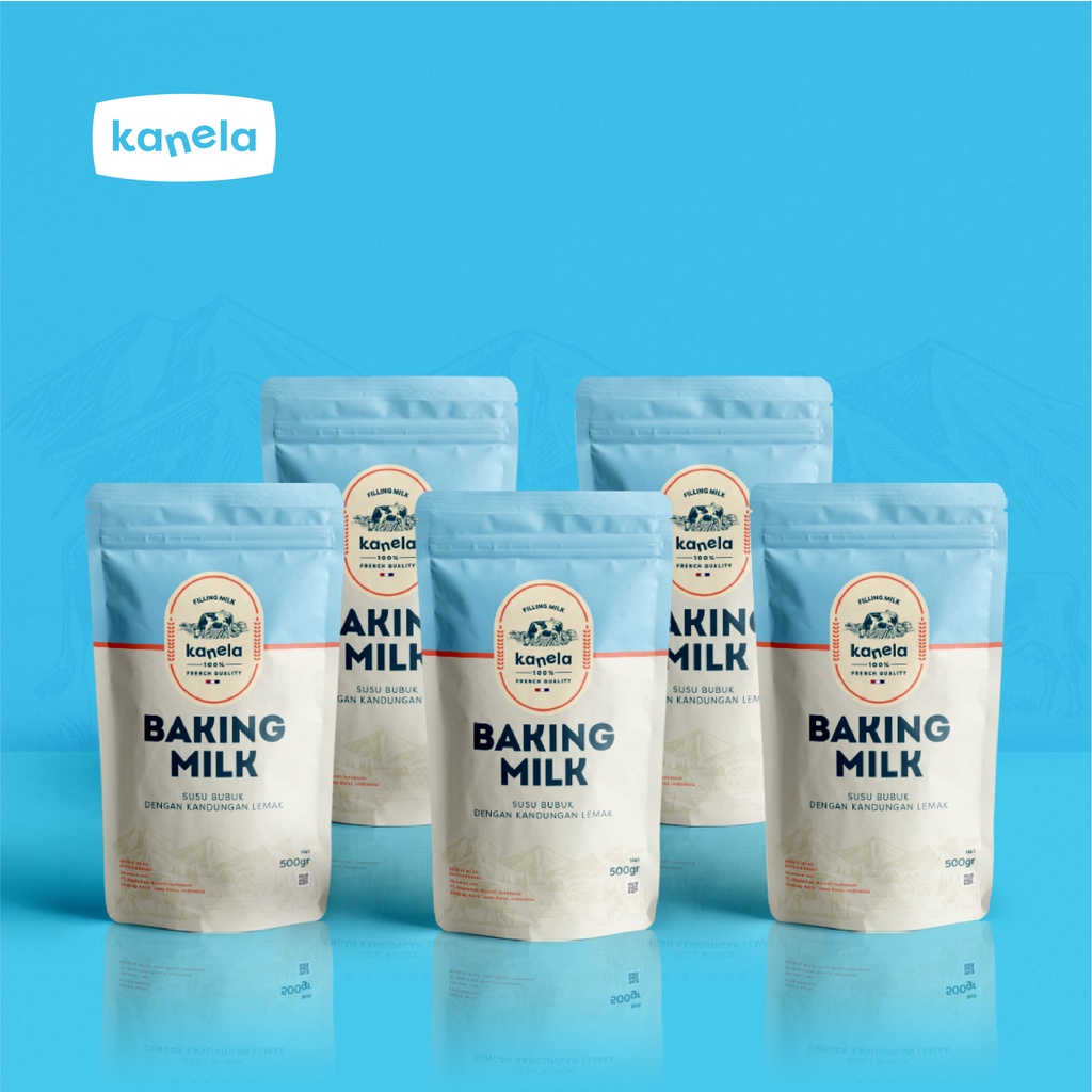 

Kanela Baking Milk 500 Gram - Bundling 5 Pouch