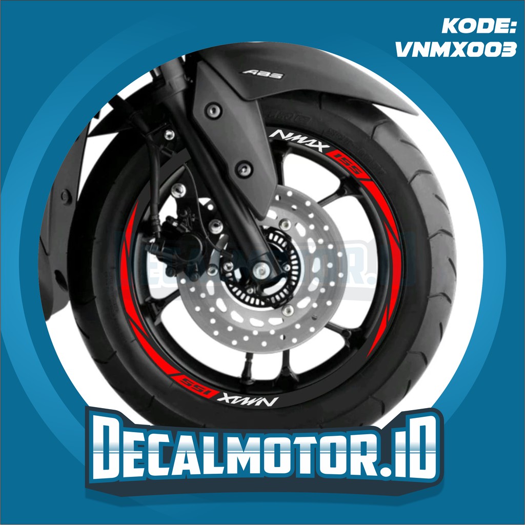 Jual Stiker velg nmax yamaha custom racing Lis velg yamaha Nmax sticker