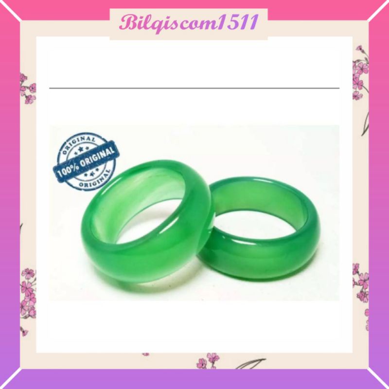 CINCIN GIOK KESEHATAN BATU GIOK ASLI