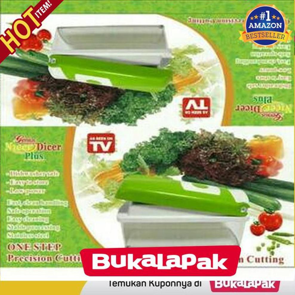 Super Promo Genius Nicer Dicer Plus Pemotong Serba Guna