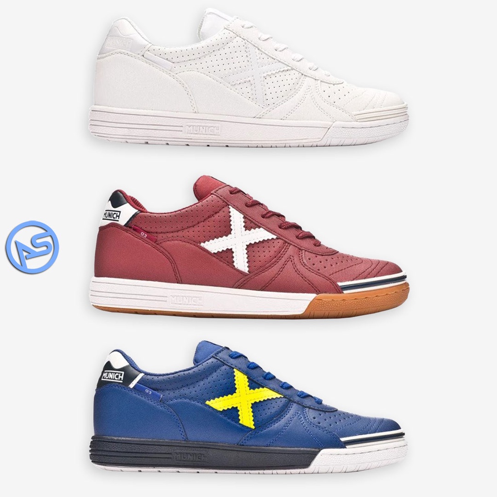 Sepatu Futsal Munich G3 Profit IN - 3 Seri Warna Original | Munich