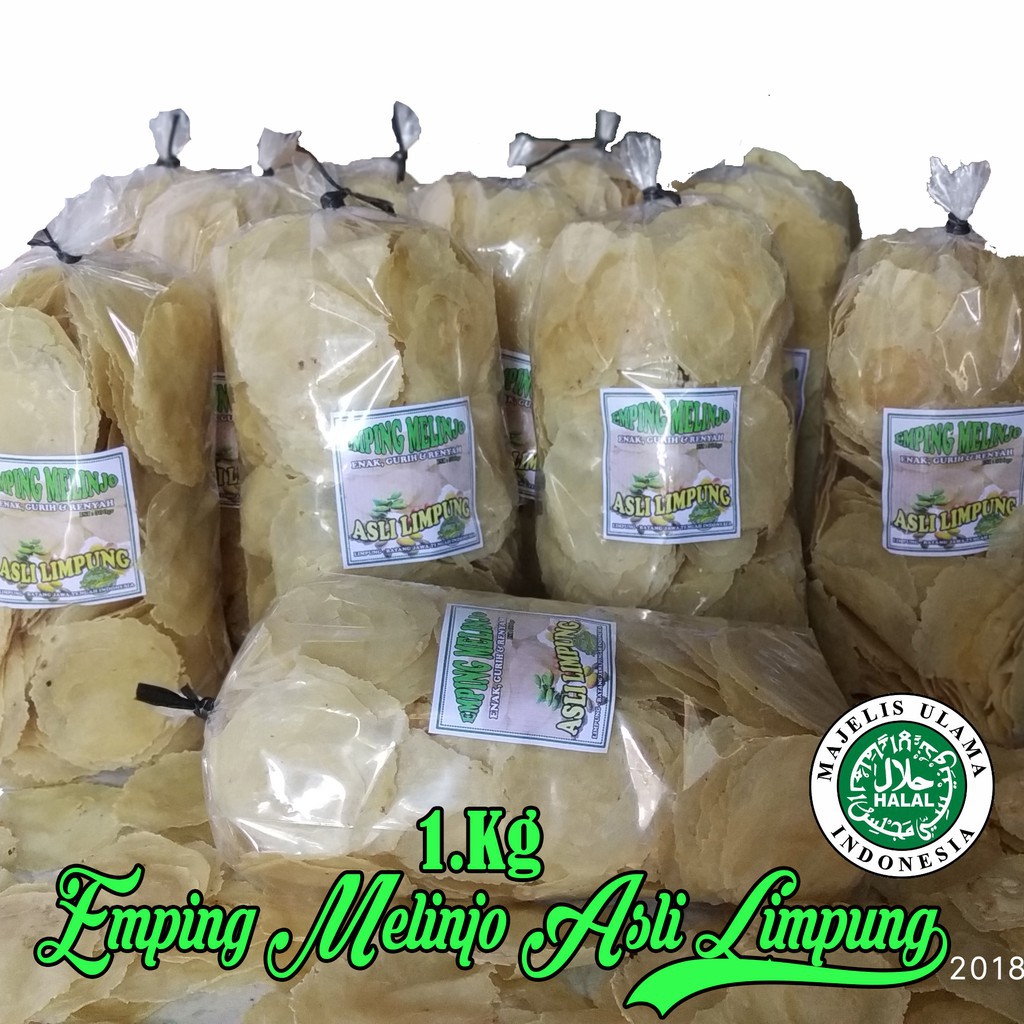 

FREE ONGKIR EMPING MELINJO MENTAH 1KG ORIGINAL ASLI PRODUKSI LIMPUNG-BATANG