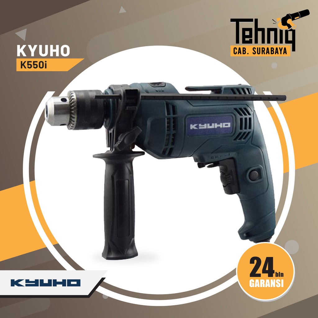 Jual Mesin Bor Beton Bor Tangan Bor Beton Listrik Kyuho K I Impact Drill Mm Shopee