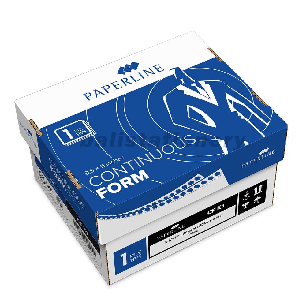 

Continuous Form / cf Paperline Putih K1 9,5inchx11inch 1box