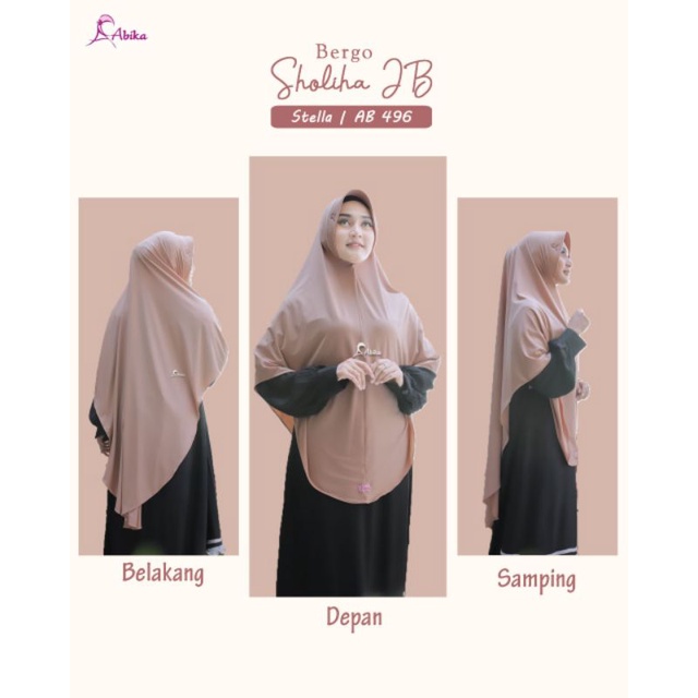 Bergo SHOLIHA Jumbo by Abika