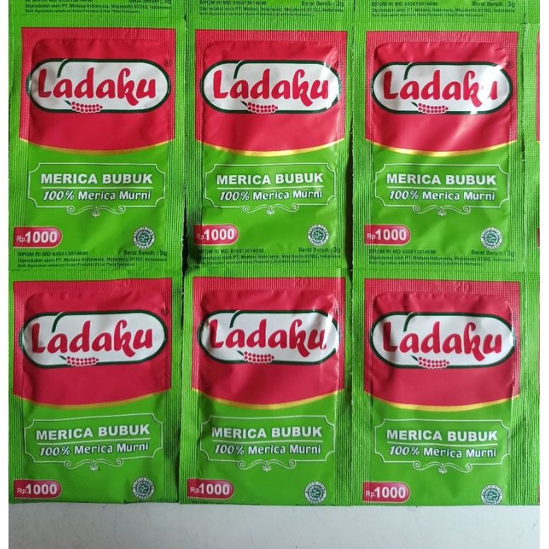 

Ladaku Merica Bubuk Lada Sachet 1 Renceng 12 sacet
