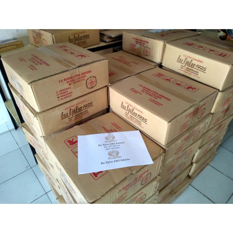 

QH Gudeg Kaleng Bu Tjitro Paket Hemat Varian Original 100% Asli Produksi Baru