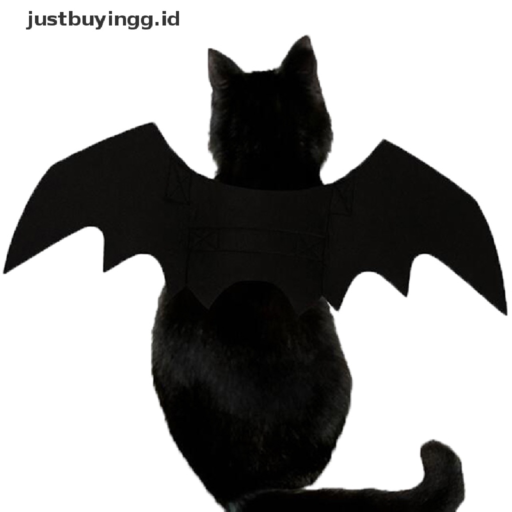 Kostum Halloween Bentuk Sayap Kelelawar Untuk Anjing / Kucing Peliharaan