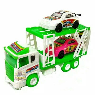 Mainan Anak mobil mobilan dorong truck angkut / Mainan super truck angkut