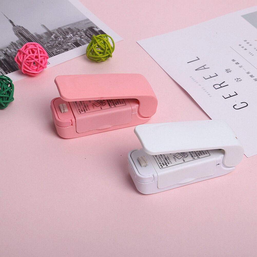 Alat Perekat Plastik Mini Hand Heat Sealer Press - LK-701 - Multi-Color