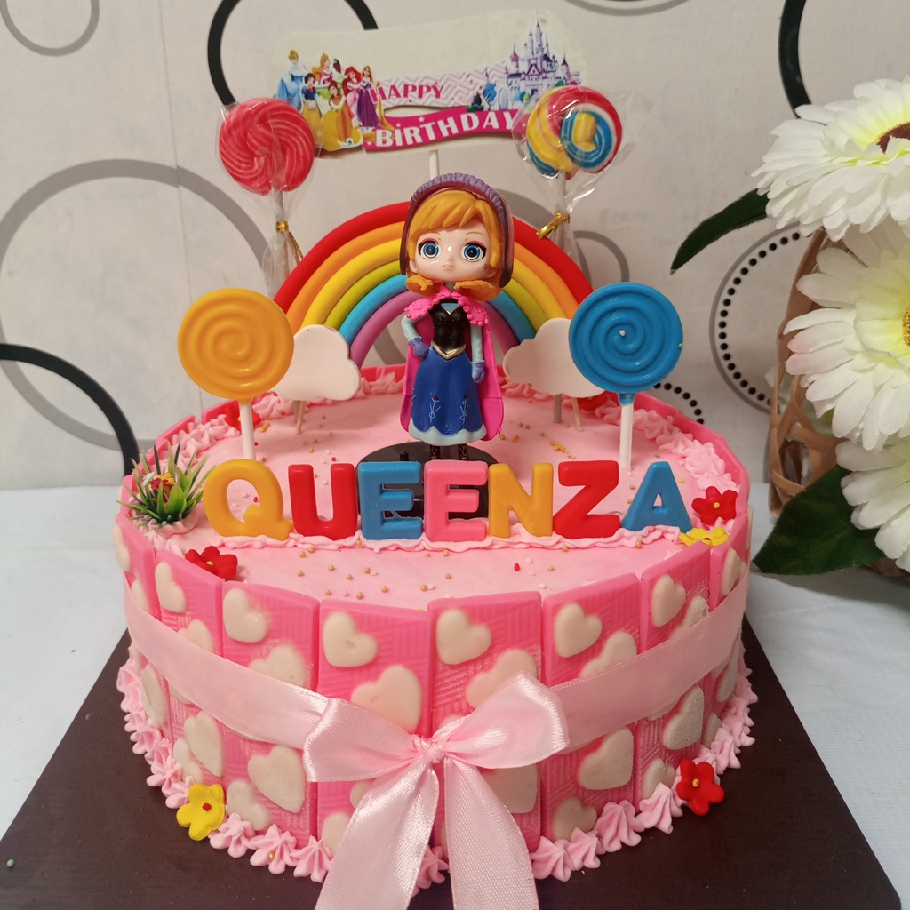 

Tart es krim princess...tart 100% terbuat dari ice cream didalamnya.