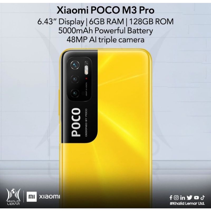 Xiaomi Poco M3 Pro 5G RAM 6GB ROM 128GB