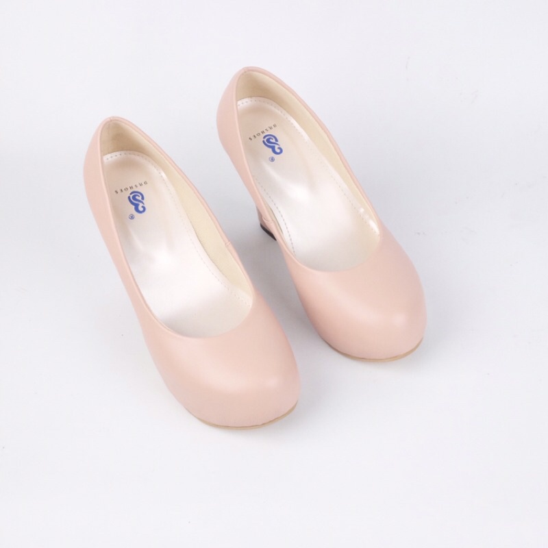 [SIAP KIRIM] BRShoes36 Pink Sepatu High Heels Wanita