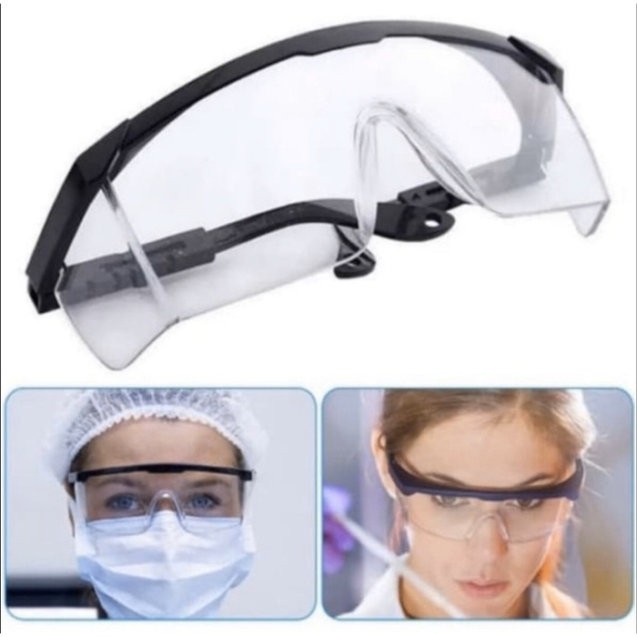 Kacamata APD safety APD kacamata las bening