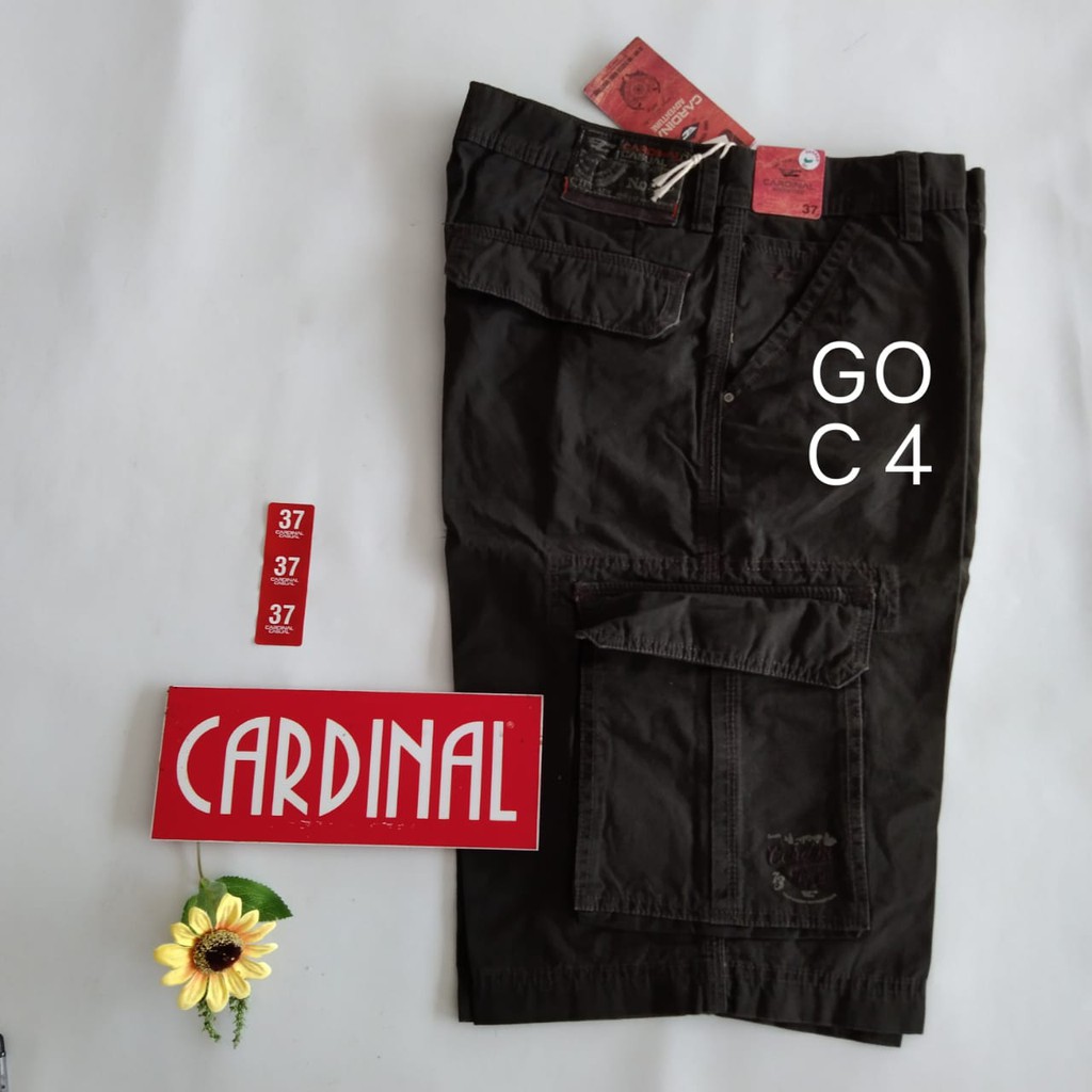 gos  38-KPL CARDINAL KEMPOL CASUAL Celana Pendek Cowok Celana Kempol Fashion Pria Brand Kekinian
