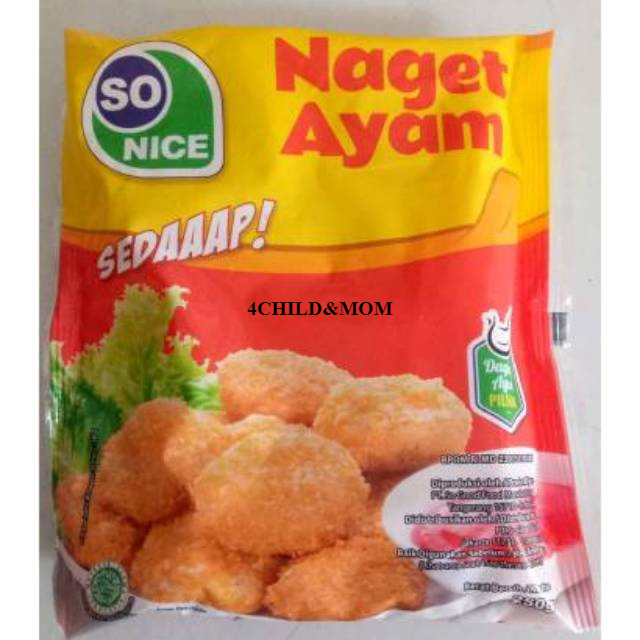 

So Nice Chicken Nugget / Stick Regular 250gr