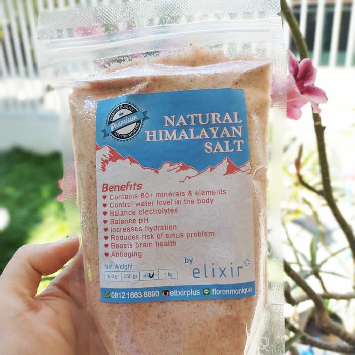 

Himalayan Salt 500gr / Garam Himalaya / Murah / Pink / Sehat / Healthy