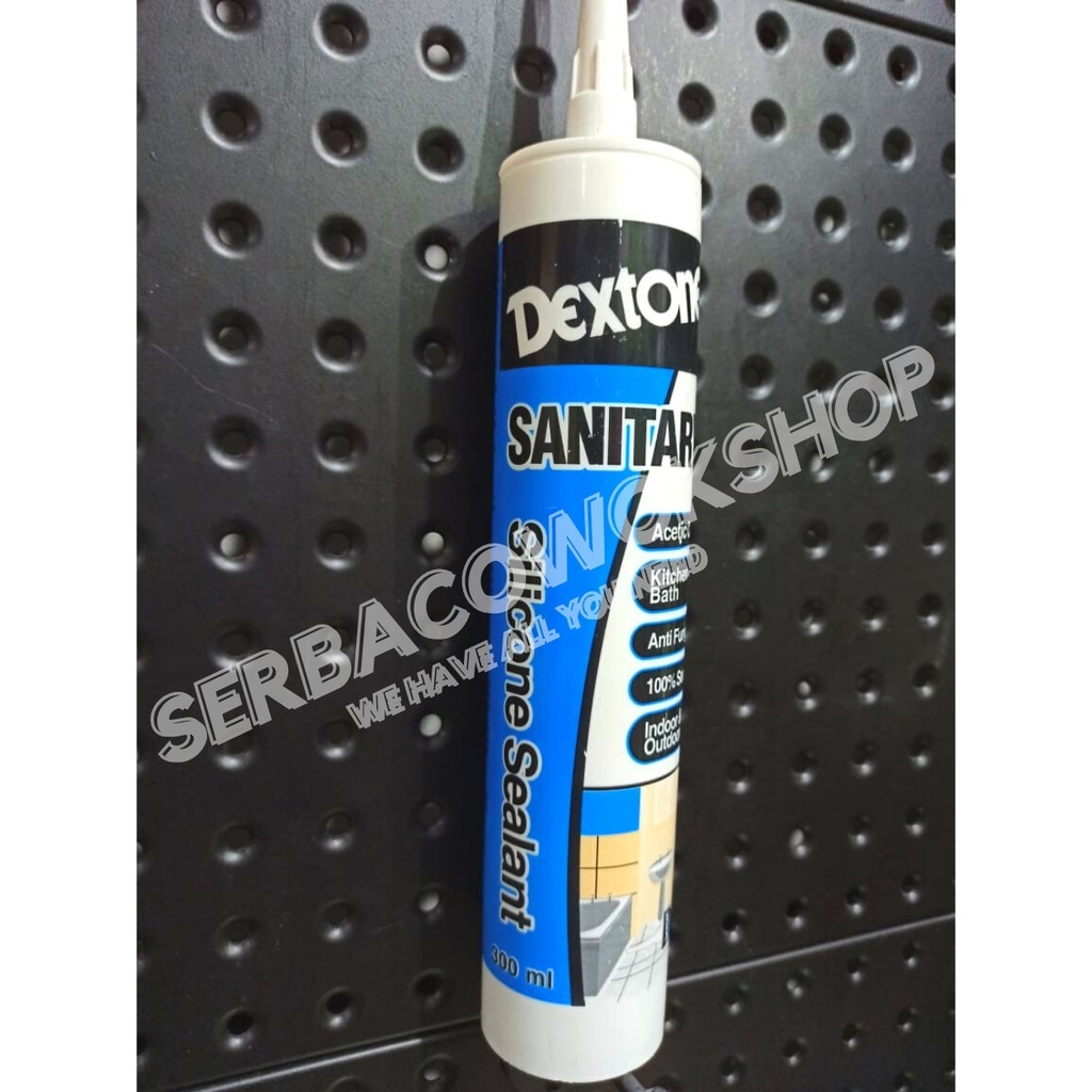 Dextone Lem Sealant Sanitary Biru Silicone Asam Anti Jamur Termurah Berkualitas Khusus Area Jawa