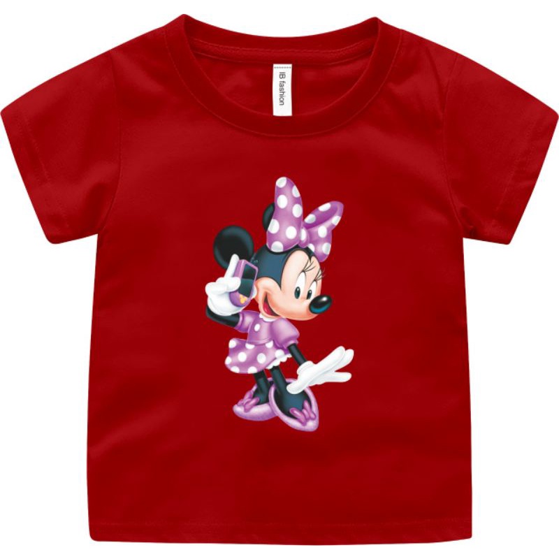 Kaos Anak Cewek Minnie 2Nd Atasan Anak Perempuan Kaos Anak Perempuan Terbaru Atasan Ank Cewek Murah