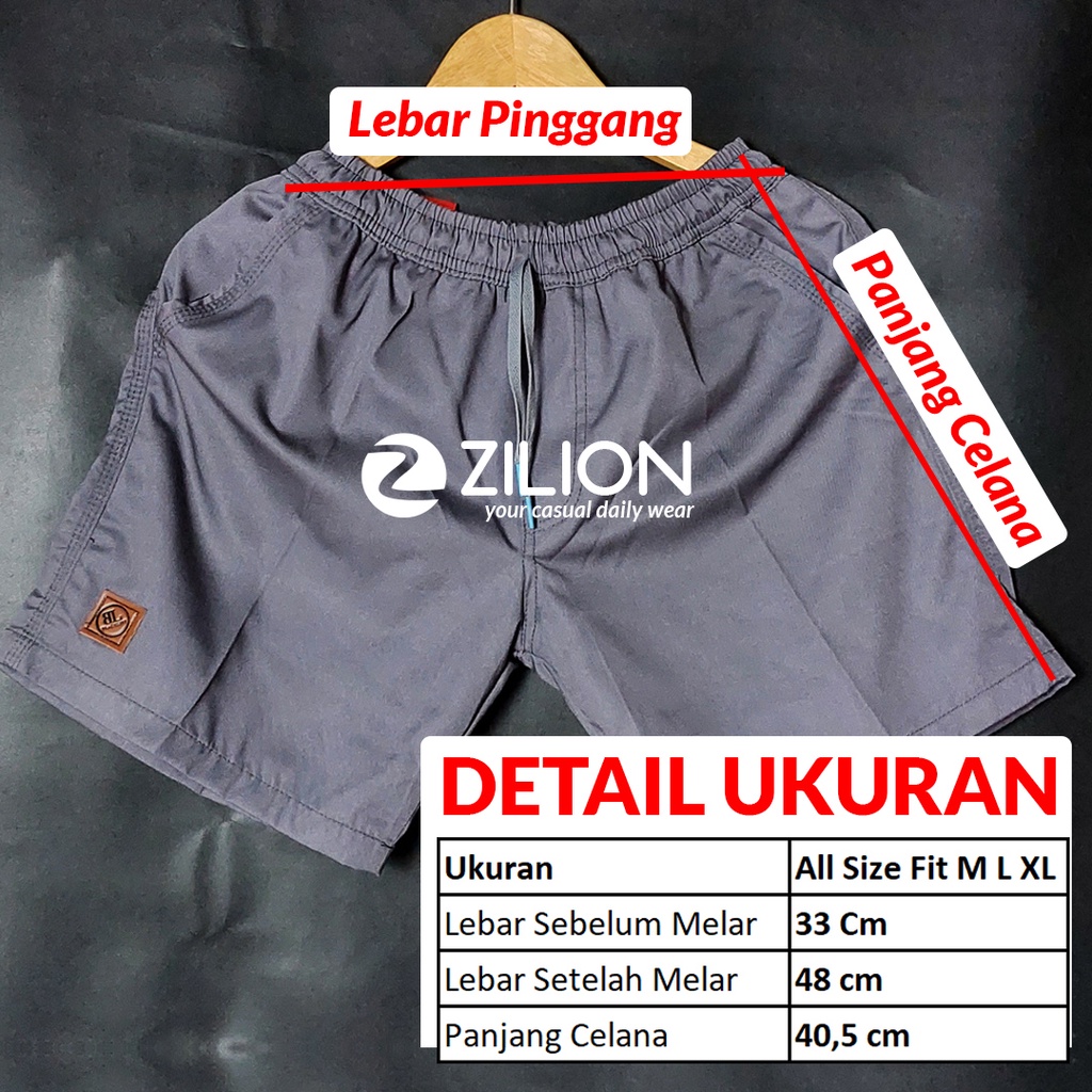 Celana Pendek Distro Boardshort Shortpants Pria Santai Polos