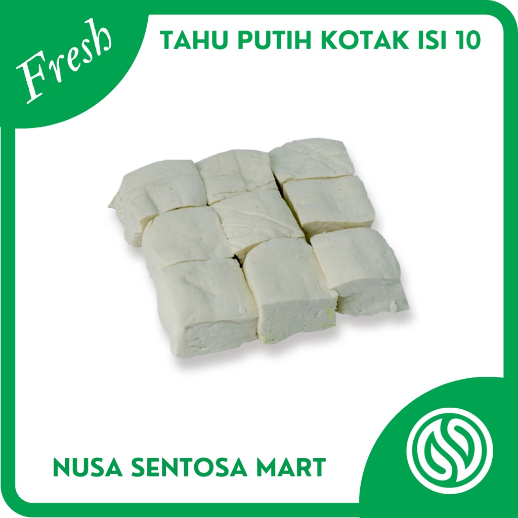 

Tahu Putih Kotak Isi 10 Segar