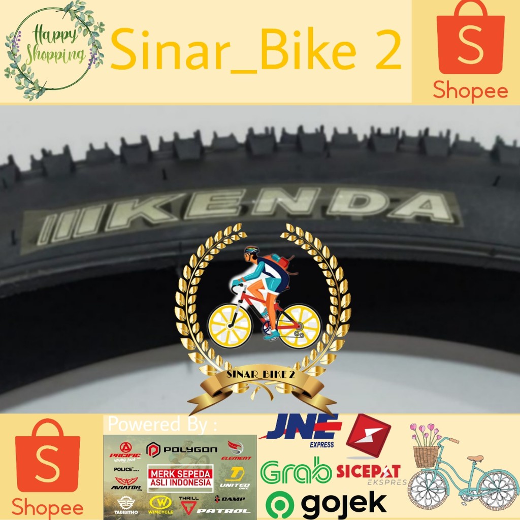 Ban Luar Kenda 27.5 x 2.10 Sepeda Mtb